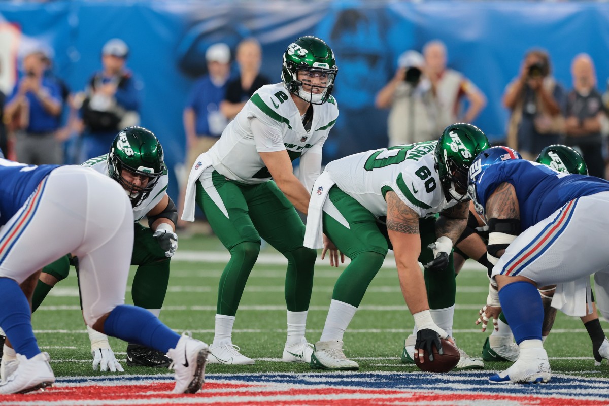 Jets QB Zach Wilson under center in preseason
